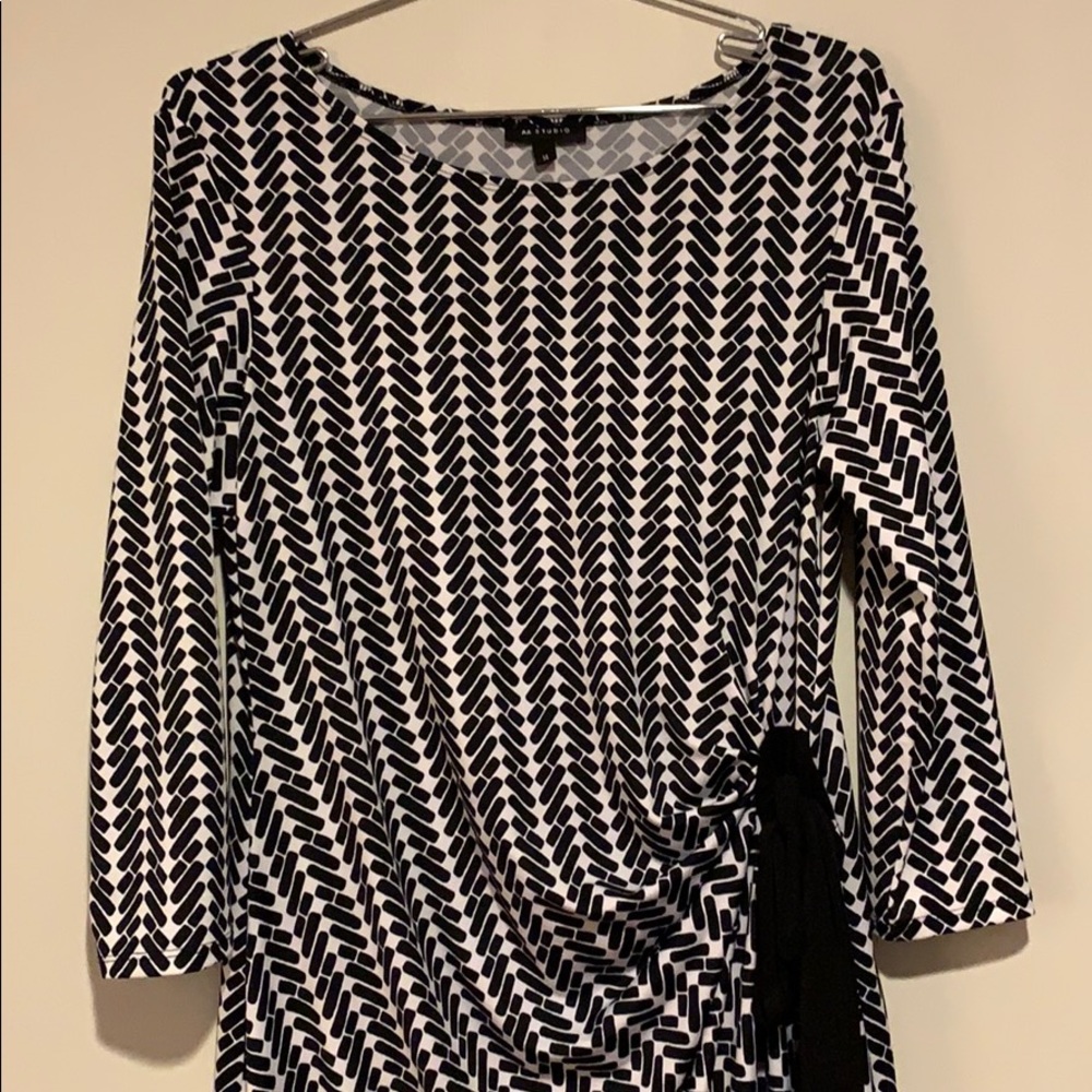 AA Studio Pattern Dress - Picture 2 of 4